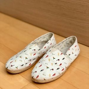 PAEZ espadrille bird flat slip on shoes